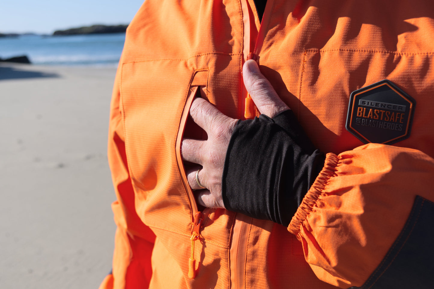 Blastsafe 15K Vedenpitävä Hiekkapuhallushaalari